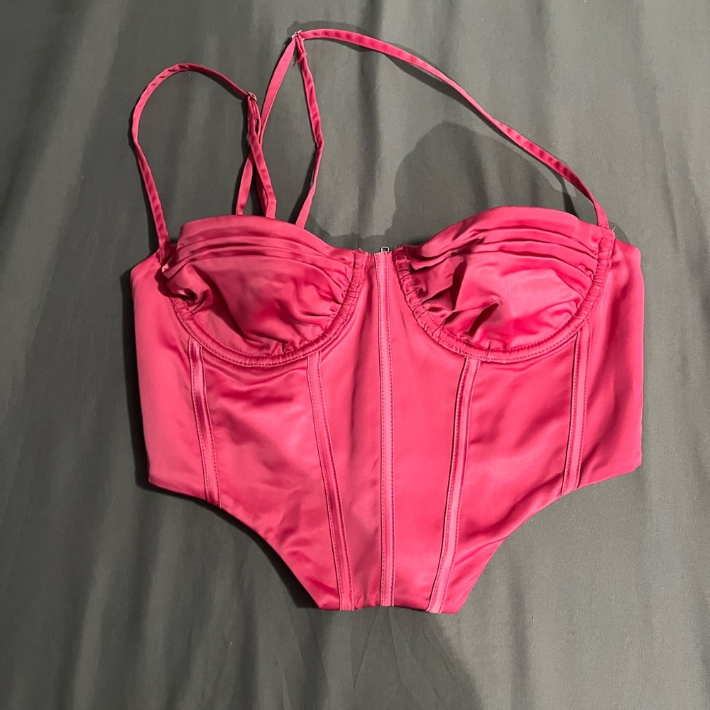 White Fox Top | Hot pink going out top